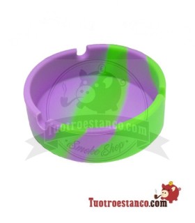 Posacenere rotondo in silicone