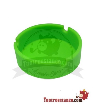 Cendrier rond en silicone
