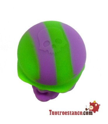 Envase Silicona para Resina Calavera