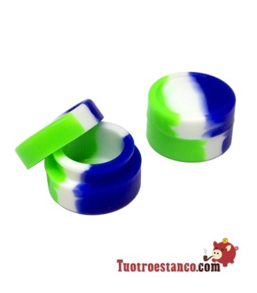 5 ml coloured silicone container