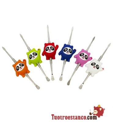 12 cm de silicone decorado dabber