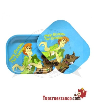 Bandeja Metálica + Tapa Scooby Doo