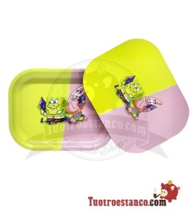 Bandeja de Metal + Bob & Patrick Lid