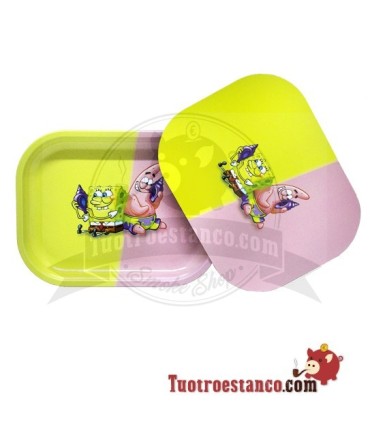 Bandeja de Metal + Bob & Patrick Lid