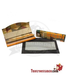 Papel Gizeh orgánico King Size Slim 107mm + Tips - 25 libritos
