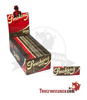 Carta Smoking marrone No8 70 mm - 50 opuscoli