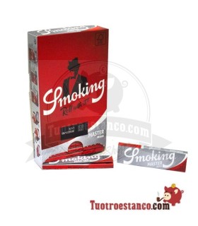 Papier Smoking Argent 78 mm - 25 livrets