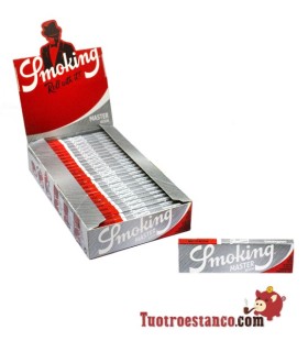 Papel Smoking Prata 78 mm - 25 livretos