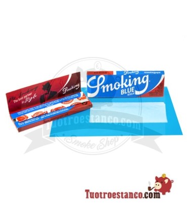 Papel Smoking Azul Nº 8 de 70 mm