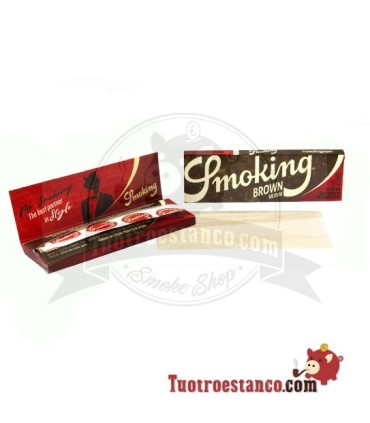 Papel Smoking marrom 1 1/4 78mm