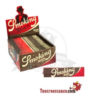 Papier de Fumer Brun King Size 110 mm - 50 livrets