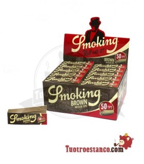 Filtres en carton de Fumer Brun (1 x 50)