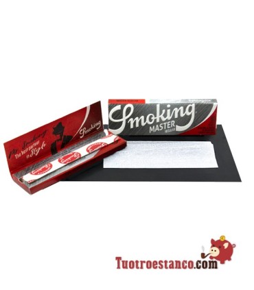 Caixa de papel Smoking Prata No. 8 70 mm - 50 livretos