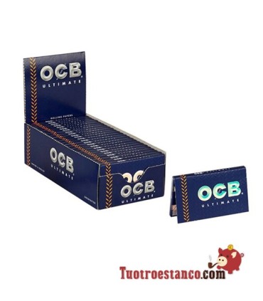 Papel OCB Ultimate Doble Ventana de 70 mm - 25 libritos