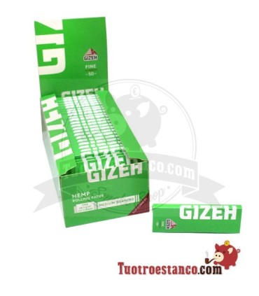 Gizeh Fine Cut Corners Papierhülle 70 mm - 50 Heftchen