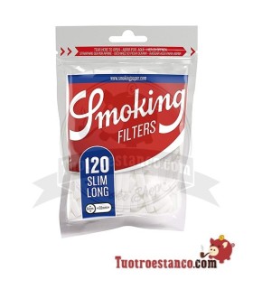 Filtros de Smoking de 6 mm - 30 sachês de 120 filtros