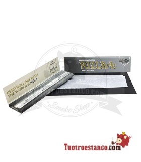 Papel Rizla + Plata King Size de 110 mm - 50 libritos