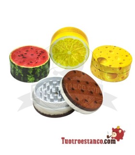 Grinder de metal Champ Postres 2 partes de 50 mm