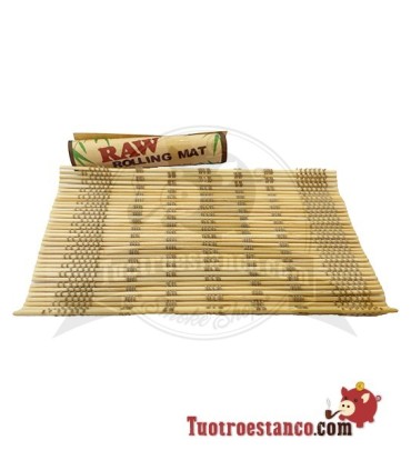 Bambus RAW Rollmatte