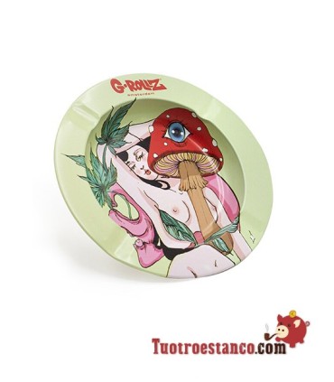 Posacenere in metallo G-Rollz Mushrooms Lovers