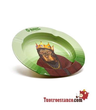 Cendrier en métal G-Rollz Bouquet & King Dog