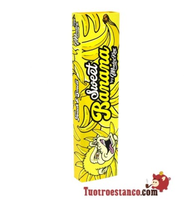 Papel Monkey Smell King Size Banana 110 mm + Filtros