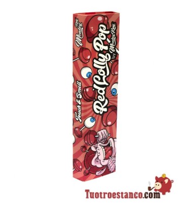 Papel Monkey Smell King Size Red Lolly Pop 110 mm + Filtros