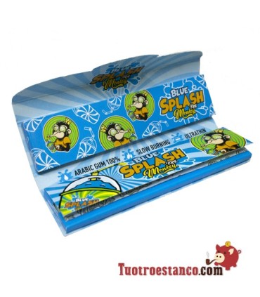 Cheiro King Size Blue Splash Monkey Papel 110 mm + Filtros