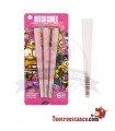 78 mm Dutch Pink Cones Display, 6 Kegel