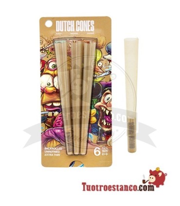 Display Conos Dutch Brown 78 mm 6 conos