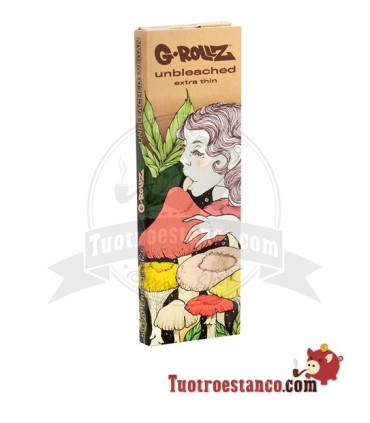 G-Rollz Carta Fungo 78mm Marrone + Filtri in Cartone