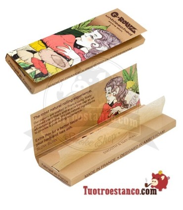 G-Rollz Mushroom Paper 78mm Brown + Cardboard Filters