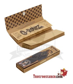 G-Rollz Pets Rock RAP King Size Brown Paper + Cardboard Filters