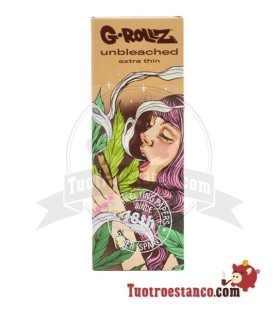 Papel G-Rollz Collector Colossal Dream 78 mm Marrón + Filtros