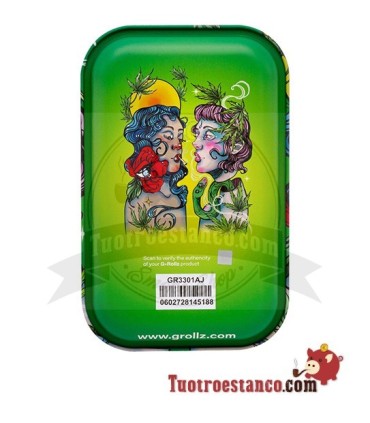 G-Rollz Smokey Sisters Bandeja de Metal 27,5 x 17,5 cm