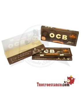 Papel OCB Virgin 200 Bloc King Size de 110 mm