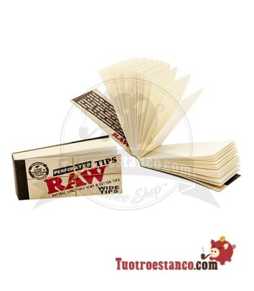 Étui à filtres en carton RAW organique - 50 filtres