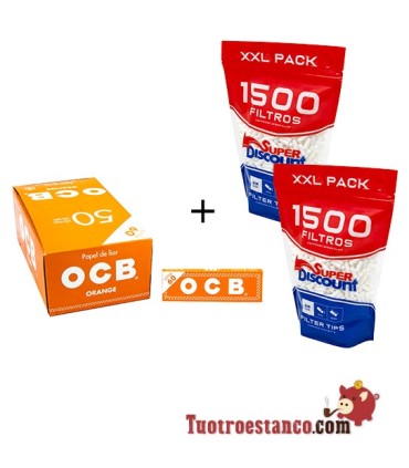 OCB Filtros Laranja 70mm + 2 SD 6mm