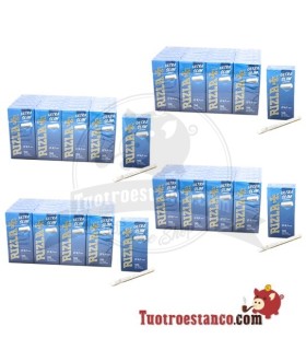 4 ASTUCCI Filtri rizla Ultra Slim da 5,7 mm - 20 scatole da 120 filtri