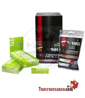 2 Gizeh 78mm + Filtros X-trem 6mm LARGOS