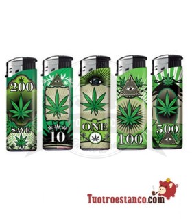 Accendino elettronico Weed Dollar
