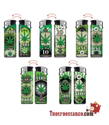 Weed Dollar Electronic Lighter