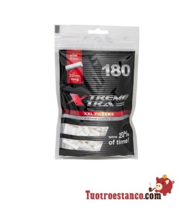 X-Trem Xtra Filter 6 mm Längen - 16 Beutel mit 180 Filtern
