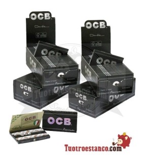 4 Estuches OCB Doble Ventana 70mm - 100 libritos