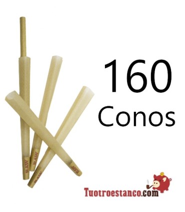 5 Conos RAW King Size de 32 Conos