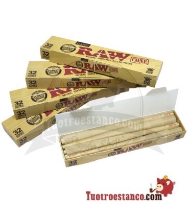 5 Cones RAW King Size 32 Cones