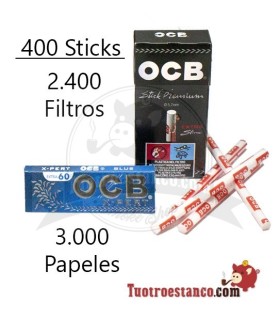 OCB X-pert Blu 70mm + Filtri OCB pretagliati 5.7mm