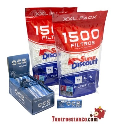 OCB X-pert Blue 70mm + 2 SD Filter Bags 6mm
