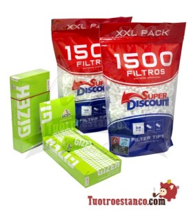 2 filtres SD Gizeh 78 mm + 2 x 6 mm