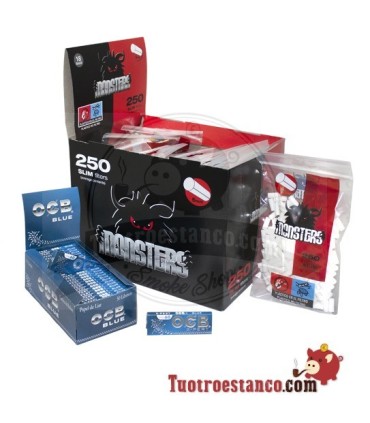 OCB X-pert Blue 70mm + 12 filtres Monster 6mm